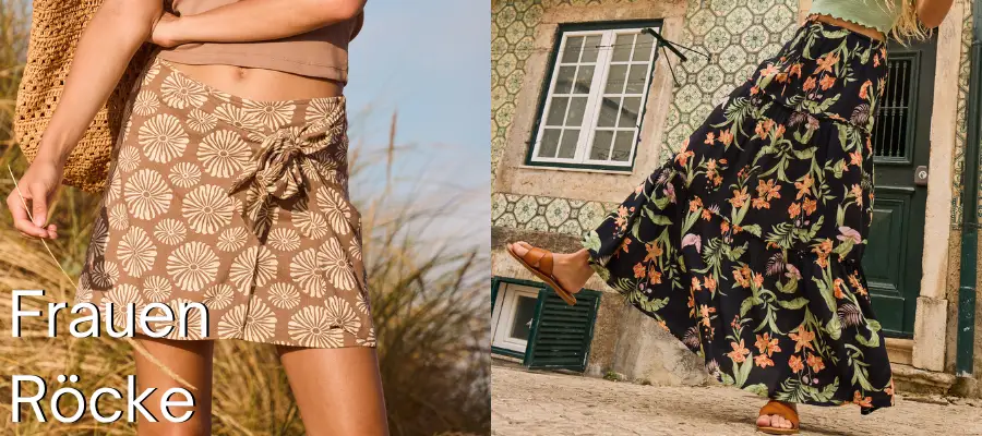 Frauen R&ouml;cke &ndash; Feminine Streetstyles neu gedacht
