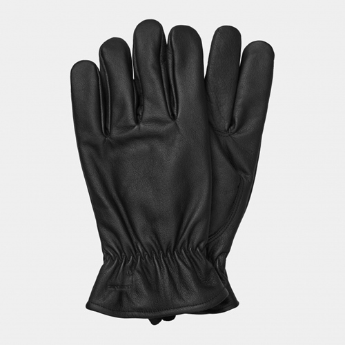 Fonda Gloves Corrected Grin Leather Blac