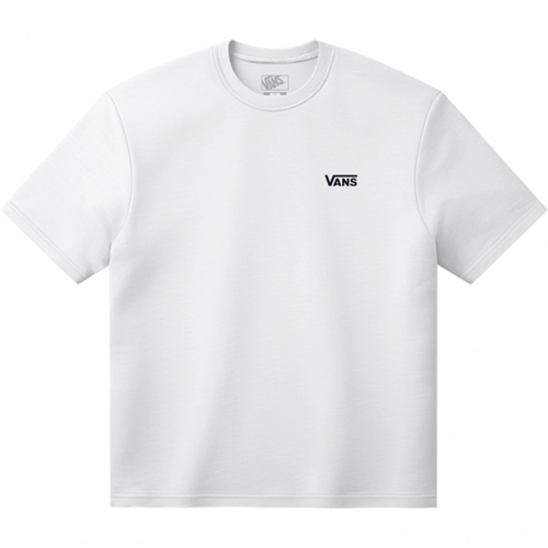 Left Chest SS White