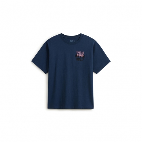 Metal Wall SS T-Shirt Navy