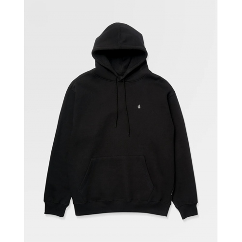 Single Stone Kapuzenpullover Black