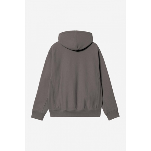 Hooded American Script Sweat Porphyry