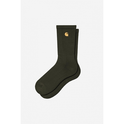Chase Socks Olive Gold