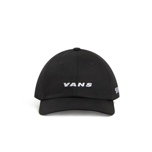 Checked Side Curved Billl Black Kids