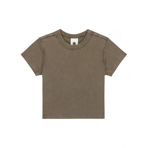 Icon Crop SS T-Shirt Forest Night