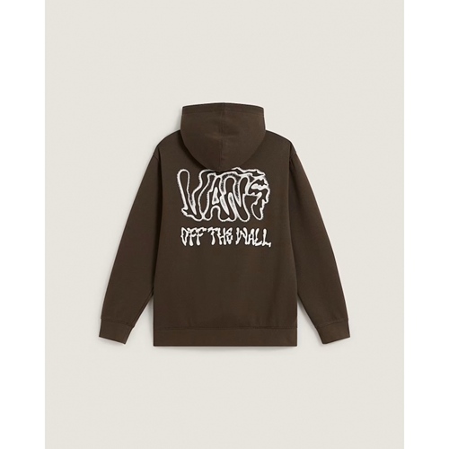Rippled Full Zip Kids Coal Brown