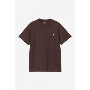 S/S American Script T-Shirt Palisander