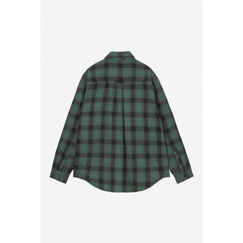 L/S Edmands Shirt Edmands Check Nat Kale