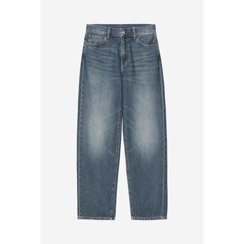 W Arin Pant Blue Dark Used Wash