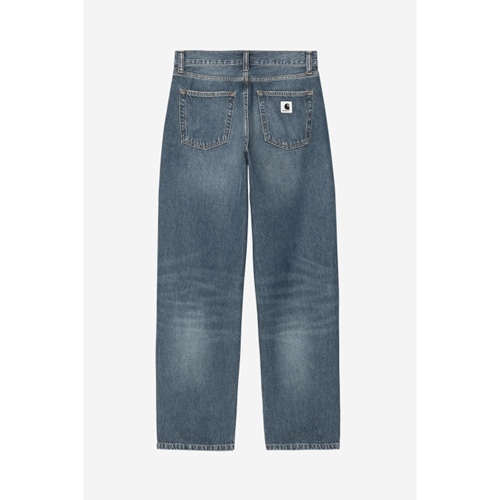 W Arin Pant Blue Dark Used Wash