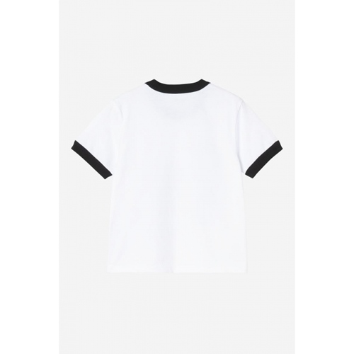 W S/S Ip Ringer T-Shirt White Black