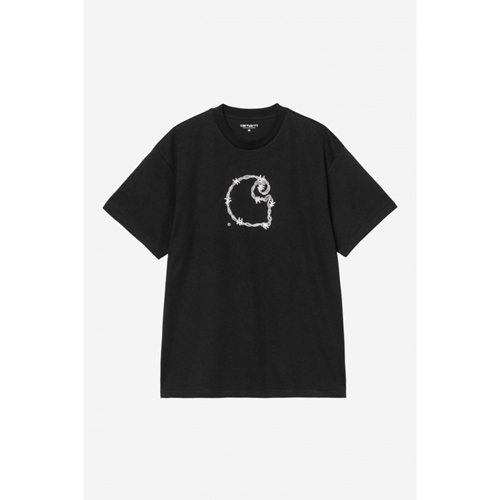 S/S Barbwire C T-Shirt Black