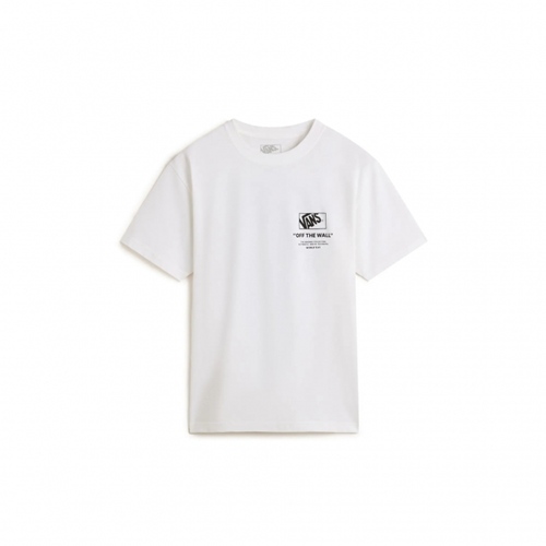 Stacked Hi SS Tee White