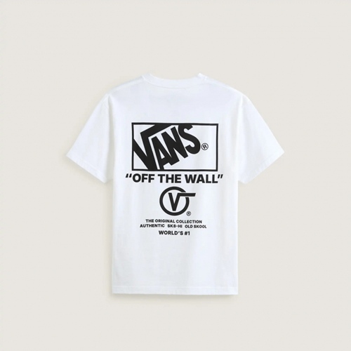 Stacked Hi SS Tee White