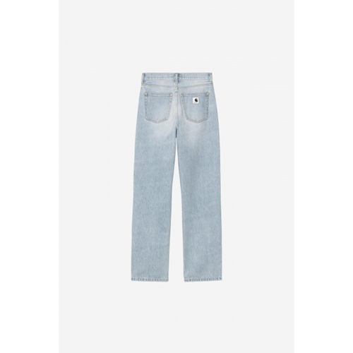 W Noxon Pant Blue Heavy Worn Bleached