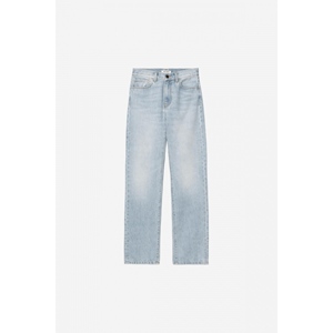 W Noxon Pant Blue Heavy Worn Bleached