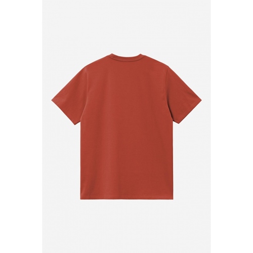 S/S American Script T-Shirt Oxide Red
