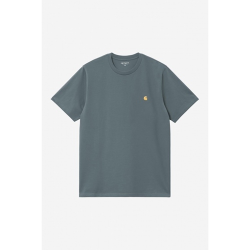 S/S Chase T-Shirt Cozy Blue Gold