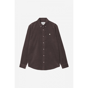 L/S Madison Fine Cord Shirt Shale Wax
