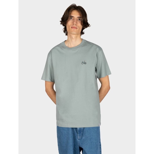 Peaceride Emb Tee Dark Slate