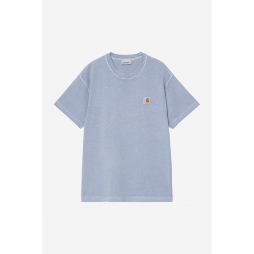 S/S Nelson T-Shirt Gentle Blue Garment