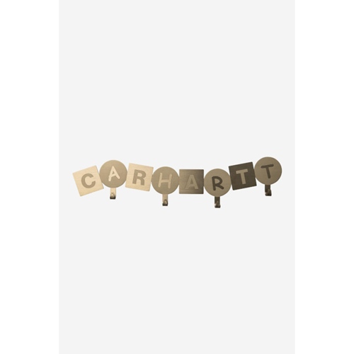 ABC Wall Coat Hanger Gold