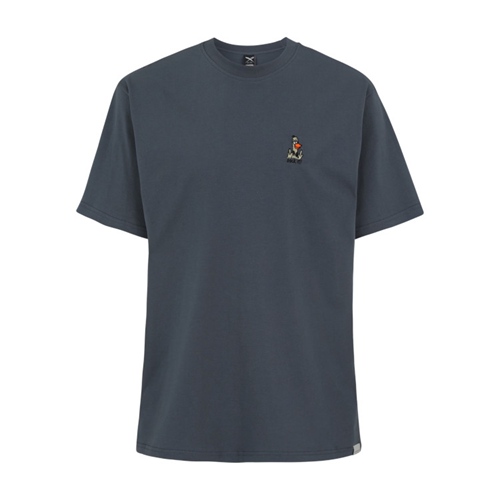 What The Duck Tee Dark Steel