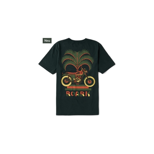 Moto Palm Premium Tee Washed Black