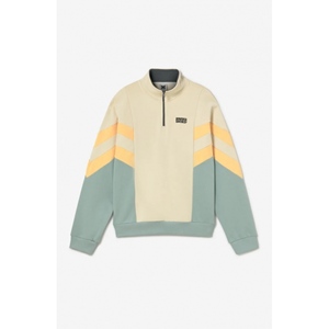 Crew Zip Clark Bone Green