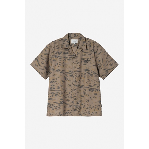 S/S Travon Shirt Duck Feather Print Cypr