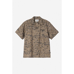 S/S Travon Shirt Duck Feather Print Cypr