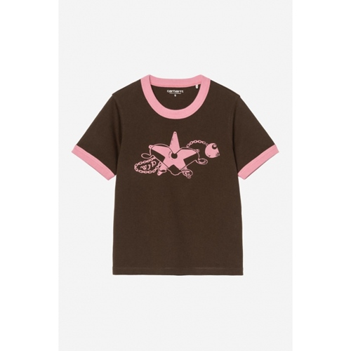 W S/S Outlaw Star Ringer T-Shirt Tob Hav