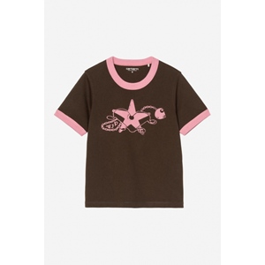 W S/S Outlaw Star Ringer T-Shirt Tob Hav