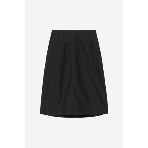 W Travon Skirt Black Wax