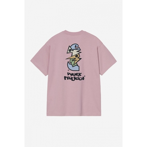 S/S Cubist T-Shirt Hortensia