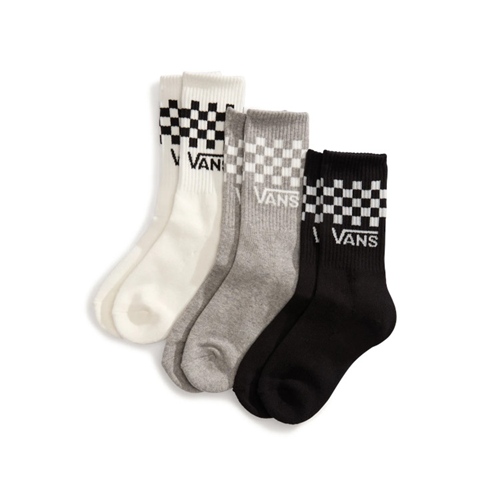 Classic Check Crew Checkerboard Black