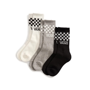 Classic Check Crew Checkerboard Black