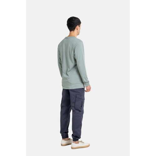 Staple Logo Longsleeve Chinois Green