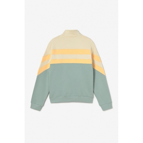 Crew Zip Clark Bone Green