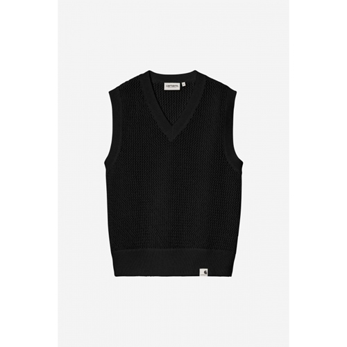 W Stockton Vest Black