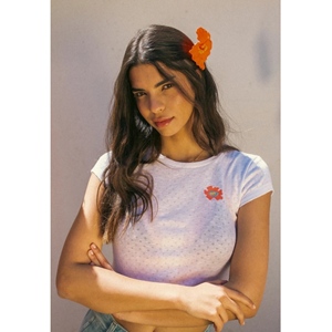 M/C Peony T-Shirt White