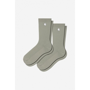 Madison Pack Socks Shady Green White