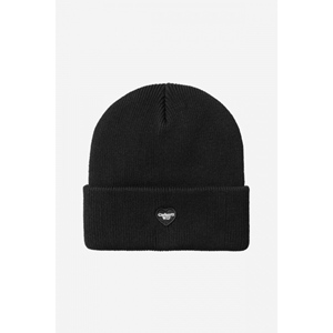 Small Heart Beanie Black