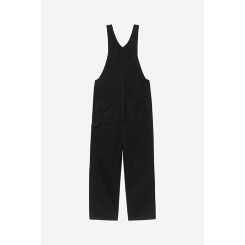 Bib Overall Black Rinsed