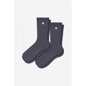Madison Pack Socks Shady Purple White