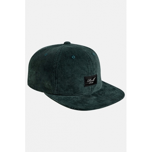 Flat 6 Panel Cap Dark Green Cord