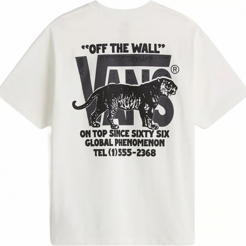 Awaken Tiger SS Tee White