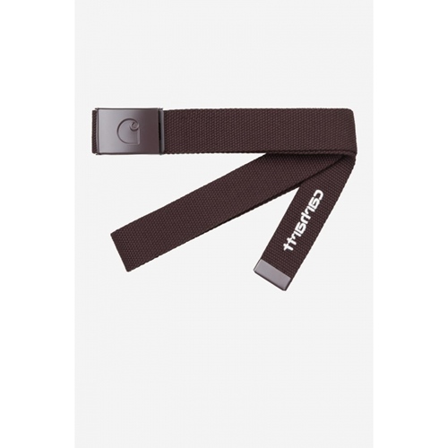 C Logo Belt Tonal Palisander White