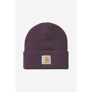 Short Watch Hat Cozy Purple