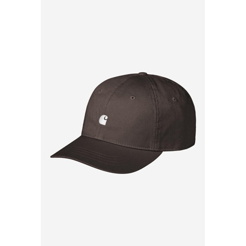 Madison Logo Cap Tobacco White